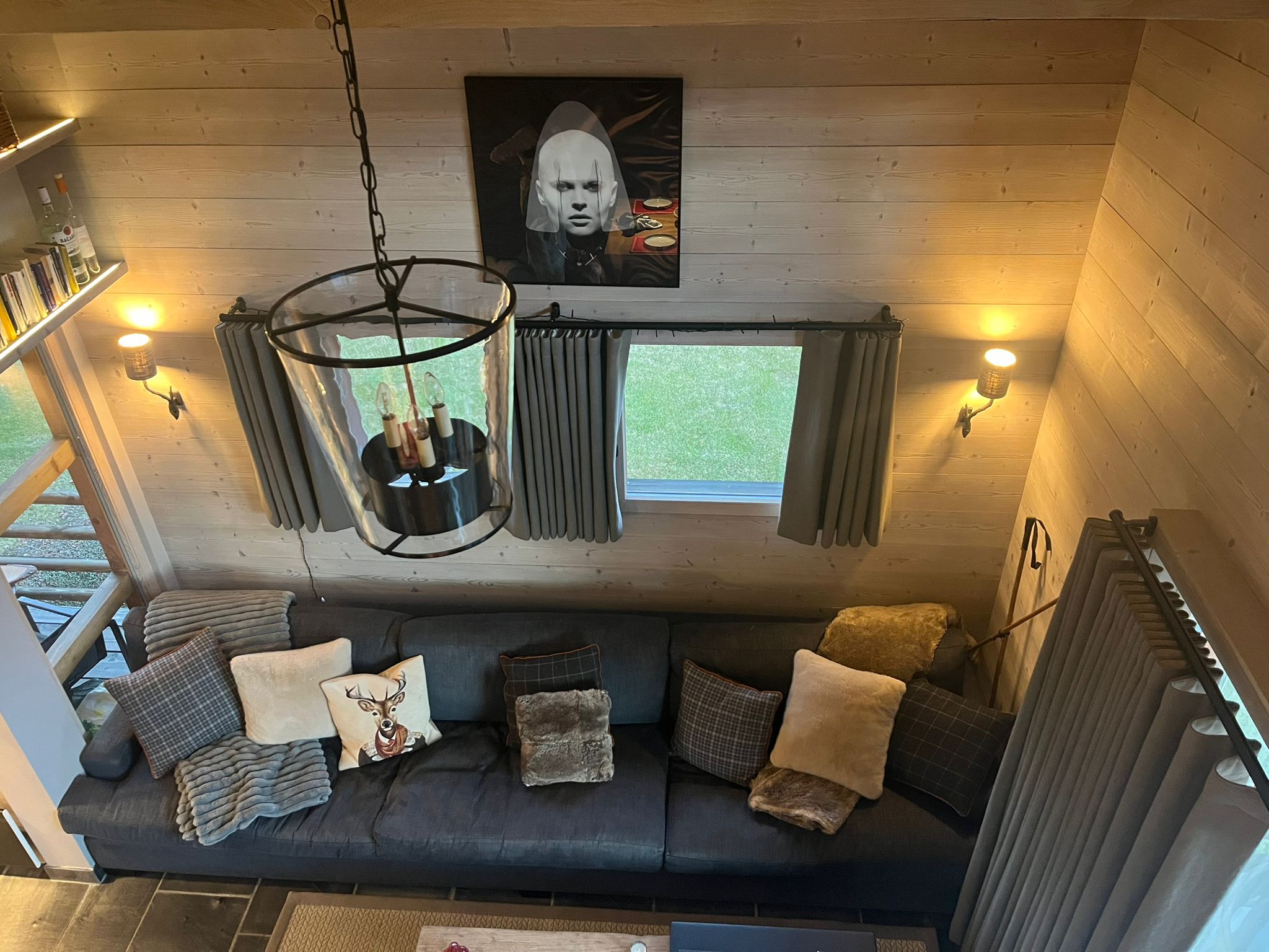 Living room from the duplex